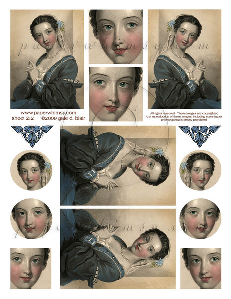 Sheet 212 PDF - paperwhimsy