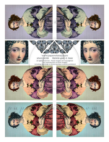 Sheet 213-2 PRINTED - paperwhimsy
