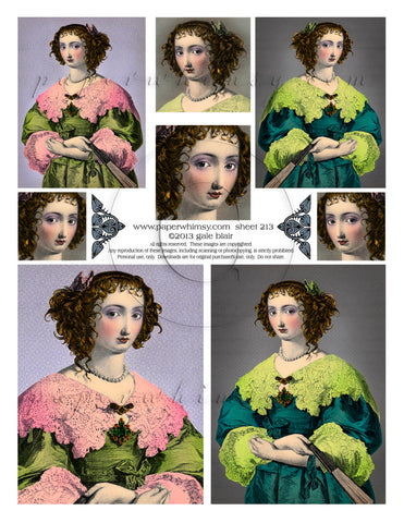 Sheet 213 PRINTED - paperwhimsy