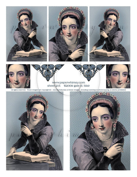 Sheet 215 PRINTED - paperwhimsy