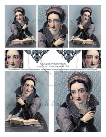 Sheet 215 PRINTED - paperwhimsy