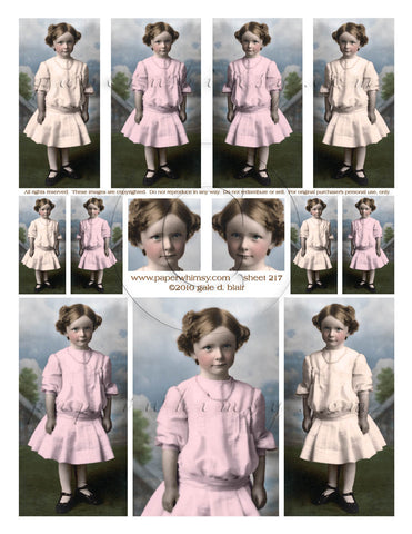 Sheet 217 PRINTED - paperwhimsy