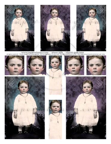 Sheet 225 PDF - paperwhimsy