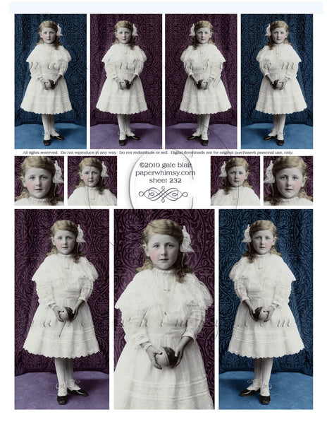 Sheet 232 PDF - paperwhimsy