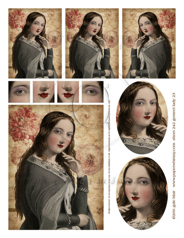 Sheet 242 PRINTED - paperwhimsy