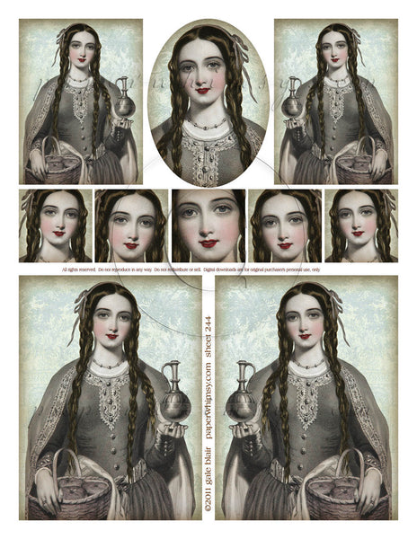 Sheet 244 PDF - paperwhimsy