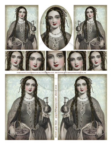 Sheet 244 PDF - paperwhimsy