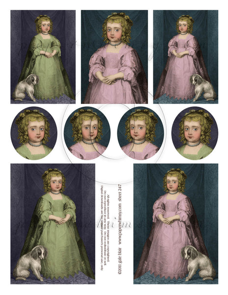 Sheet 247 PRINTED - paperwhimsy