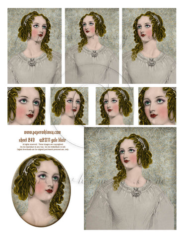 Sheet 249 PRINTED - paperwhimsy