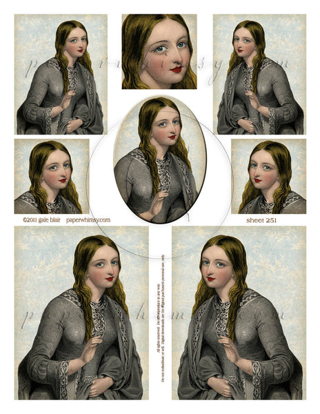 Sheet 251 PDF - paperwhimsy