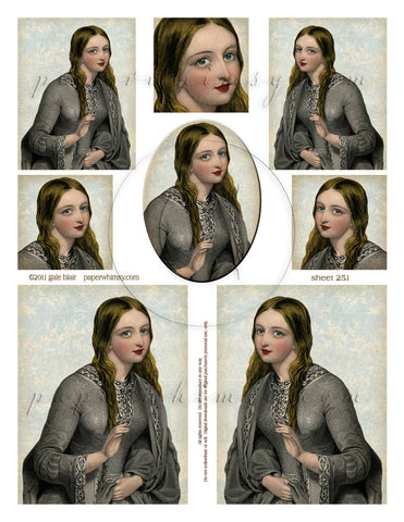 Sheet 251 PRINTED - paperwhimsy