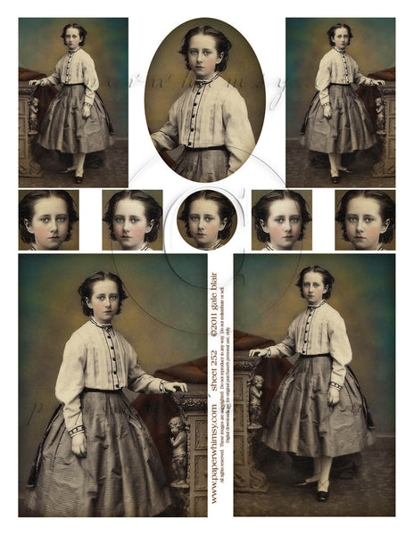 Sheet 252 PRINTED - paperwhimsy