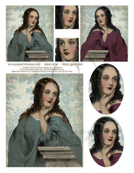 Sheet 254 PDF - paperwhimsy