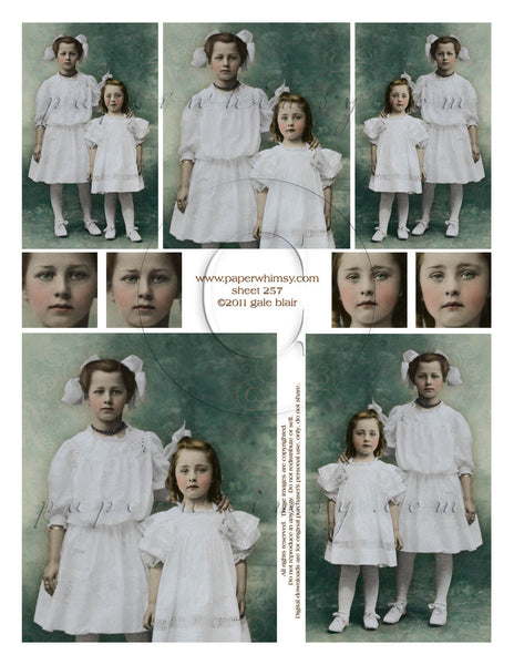 Sheet 257 PDF - paperwhimsy