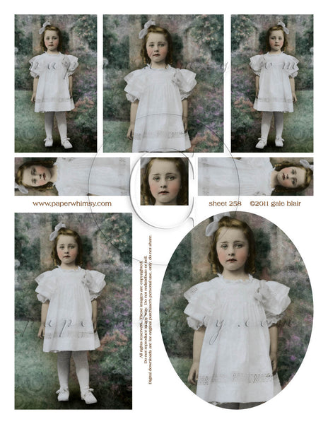 Sheet 258 PDF - paperwhimsy