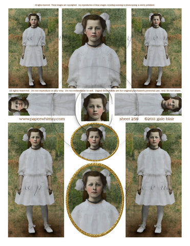 Sheet 259 PRINTED - paperwhimsy