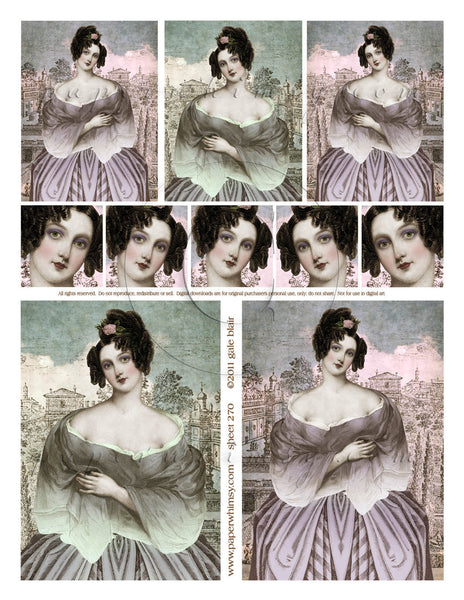 Sheet 270 PRINTED - paperwhimsy