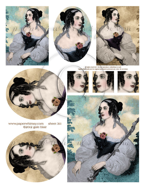 Sheet 311 PRINTED - paperwhimsy