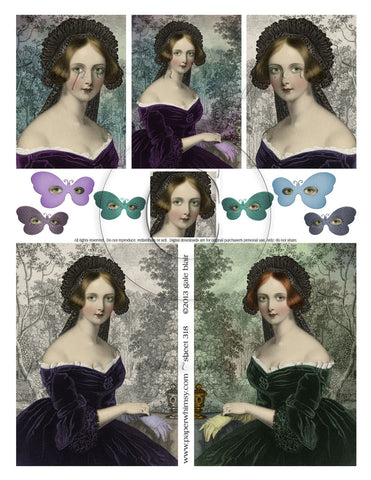 Sheet 318 PDF - paperwhimsy